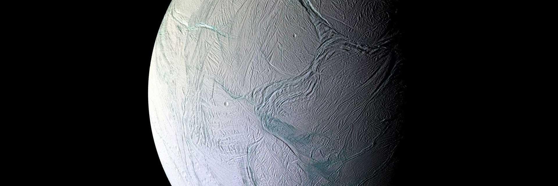 NASA image of Enceladus